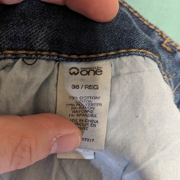 36Reg Warehouse One Skinny Jeans - Picture 3 of 3